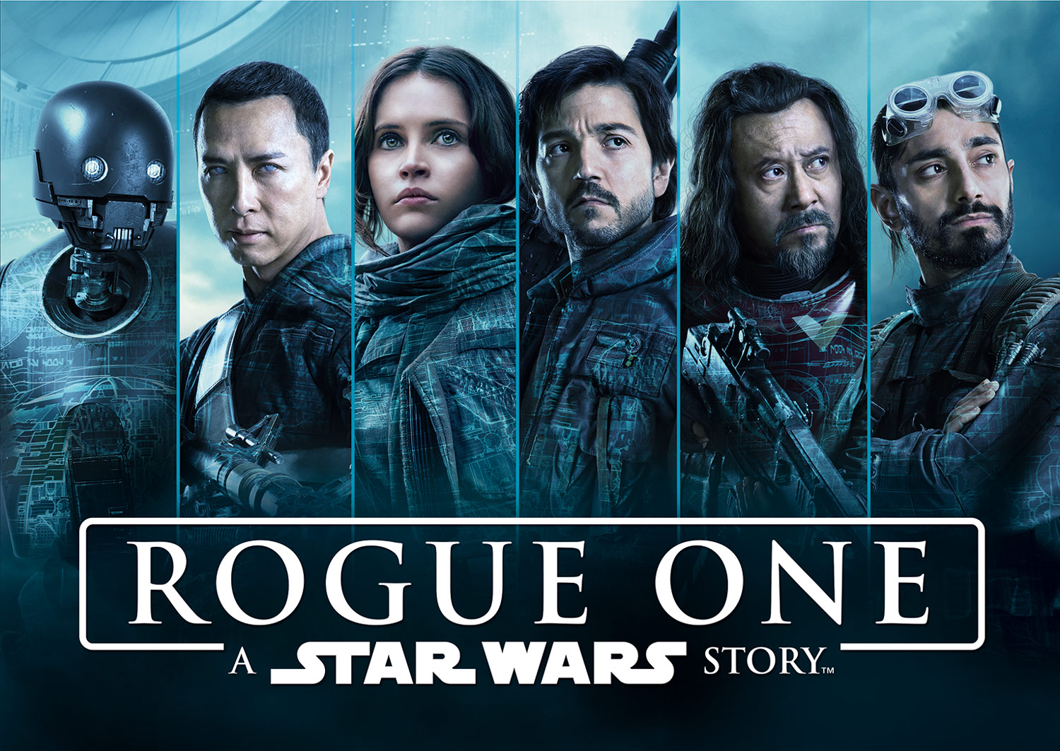 rogue one character line up