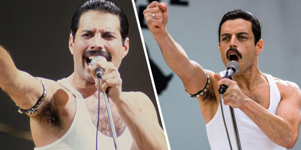 Top 10 Curiosidades do filme Bohemian Rhapsody 1 Bohemian Rhapsody Freddie Mercury e Rami Malek
