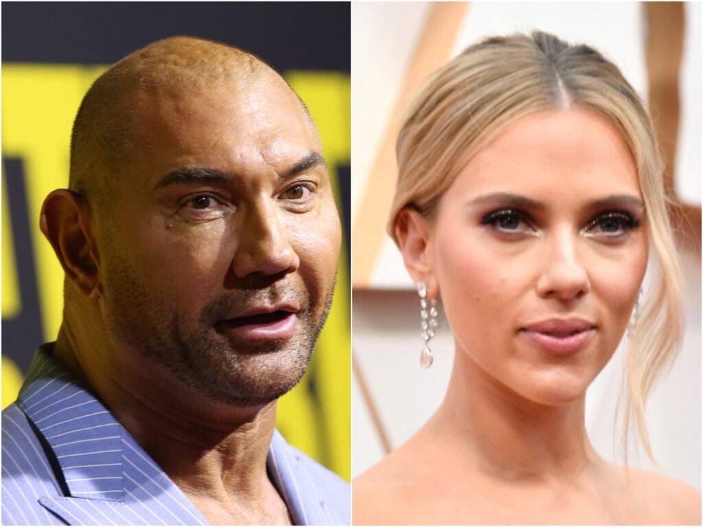 Dave Bautista brinca sobre processo de Scarlett Johansson contra a Disney 1 Dave Bautista