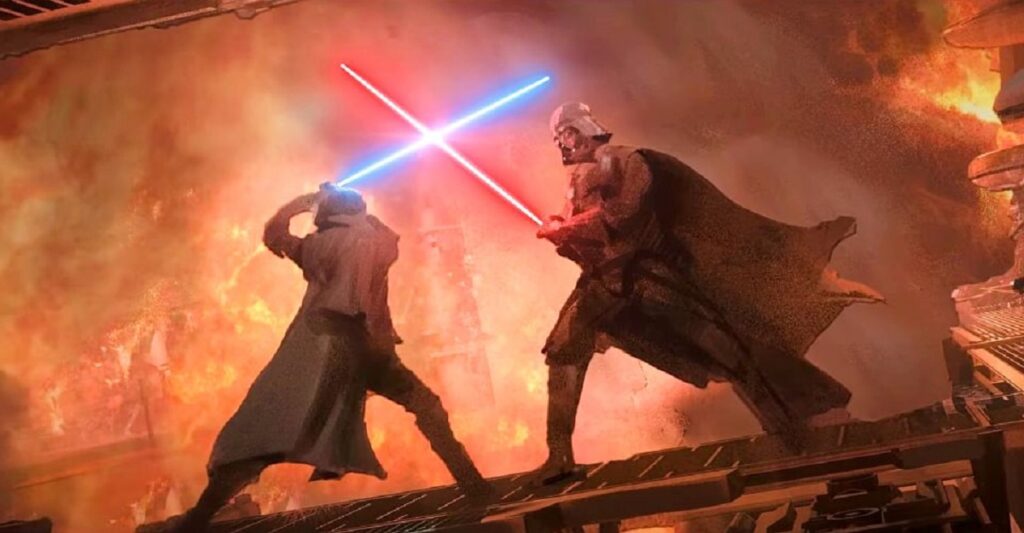 Revanche de Obi-Wan Kenobi x Darth Vader confirmada via arte conceitual 1 Obi-Wan Kenobi