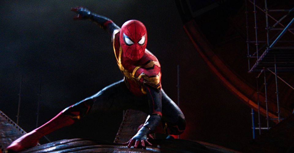 Tom Holland as Spider Man in No Way Home 1