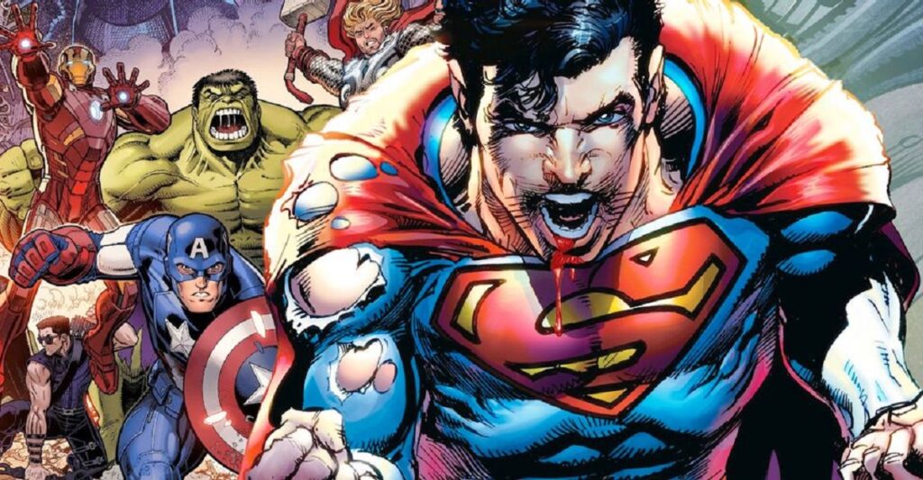 O dia que o Superman foi ESPANCADO pelos Vingadores 1 Vingadores ESPANCARAM o Superman