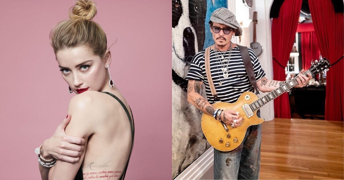 Amber Heard e Johnny Depp