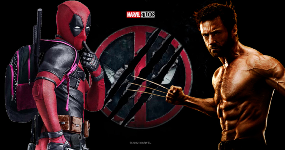 Deadpool e Wolverine em 'fan art'