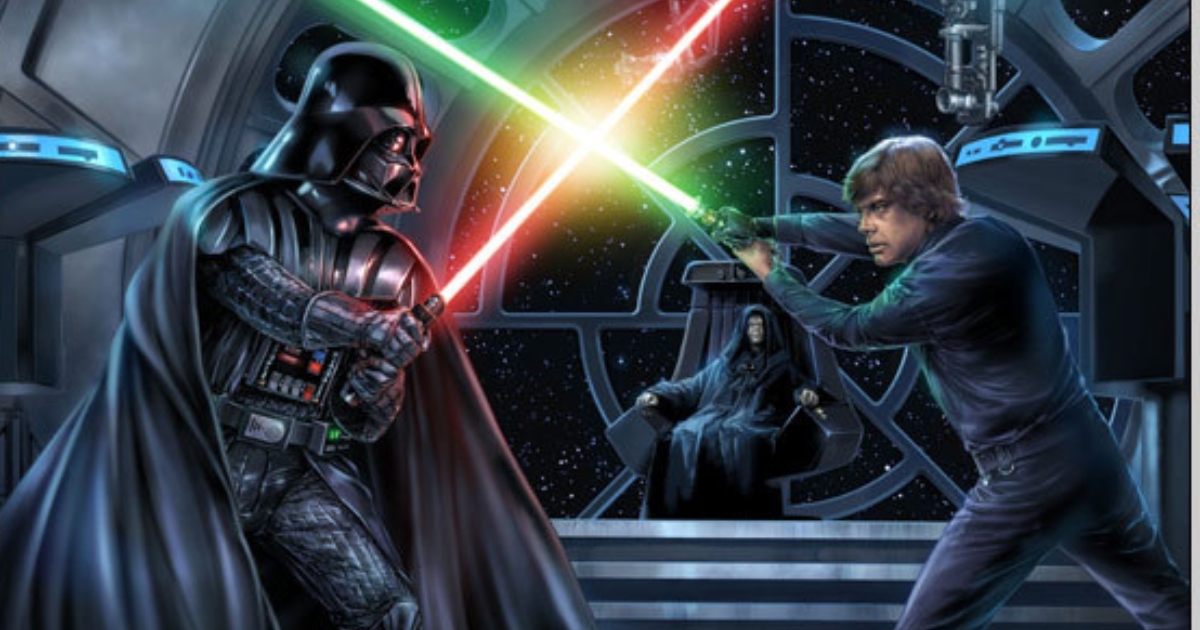 Darth Vader e Luke Skywalker