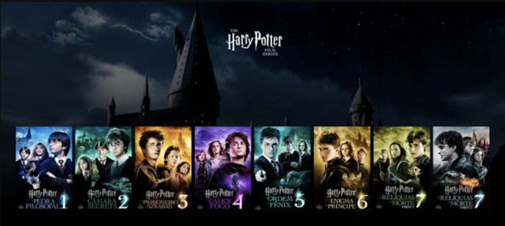 Ordem cronológica certa para assistir os filmes de Harry Potter