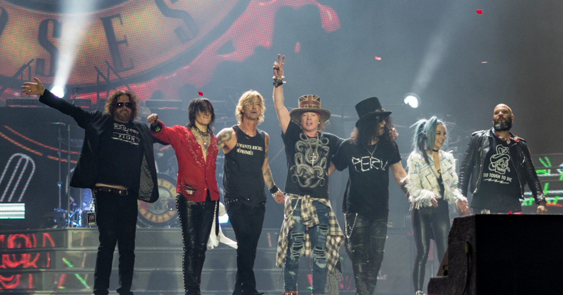nova turnê do Guns N' Roses