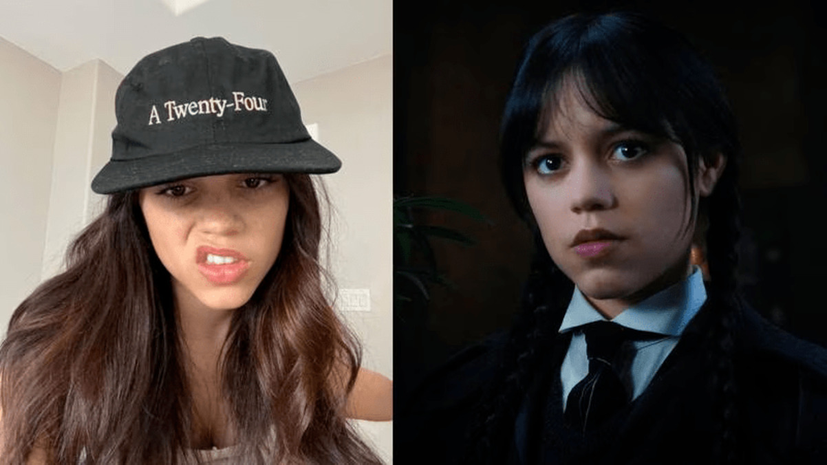 Jenna Ortega como 'Wandinha'