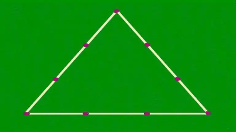 Apenas 1% consegue resolver esse desafio: mova 3 palitos e monte 3 triângulos iguais