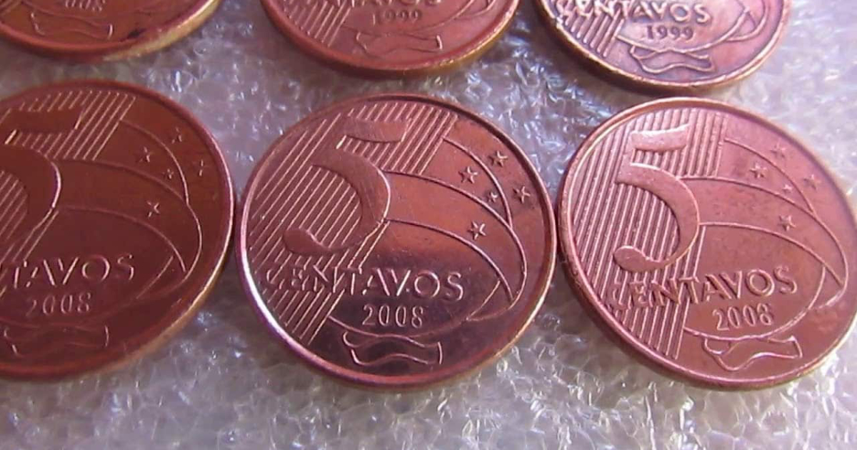 Confira algumas moedas de 1 e 5 centavos que podem ser muito raras e valem um bom dinheiro