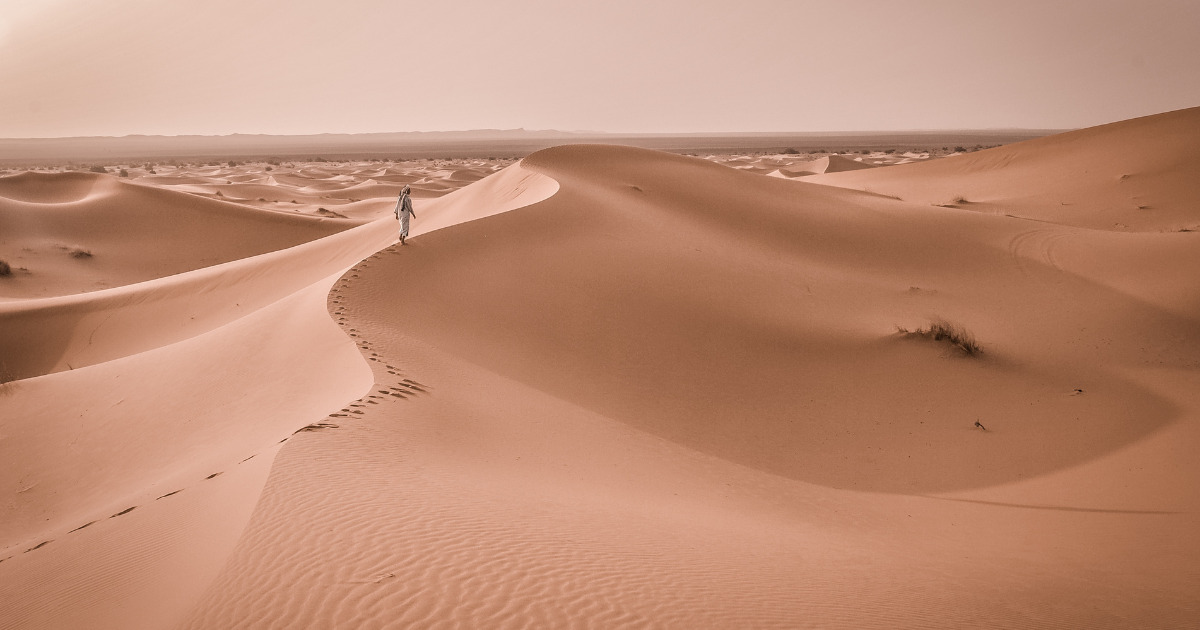 o deserto do Saara