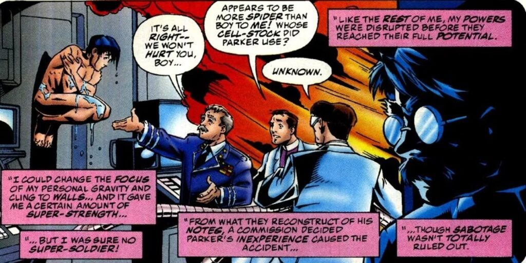 Homem-Aranha em fusão com Superboy