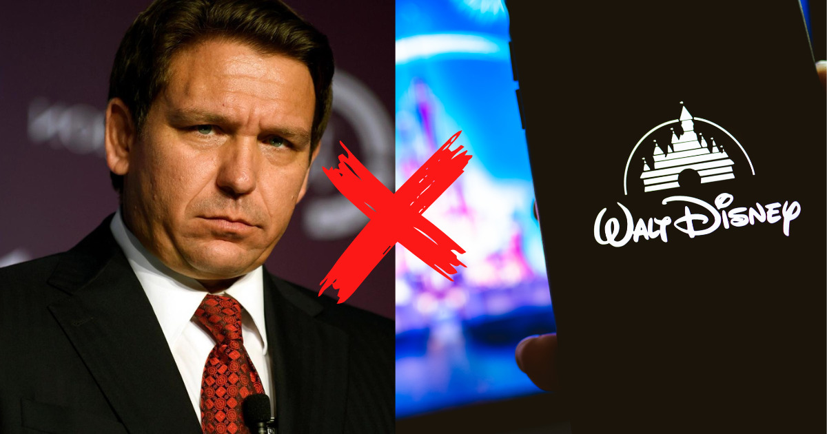 Disney abre um processo contra o governador da Flórida.