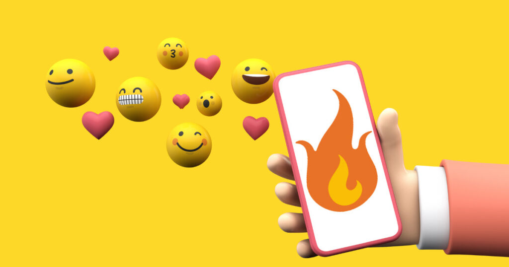 significado do emoji de fogo