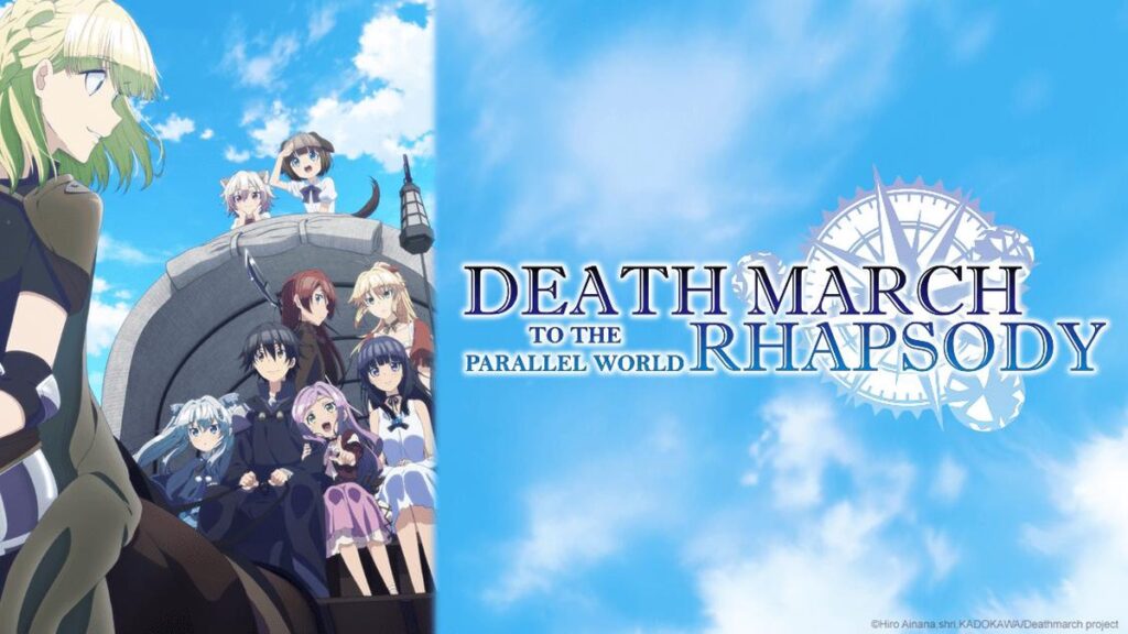 'Death March to the Parallel World Rhapsody' é um dos animes isekai nesta lista!