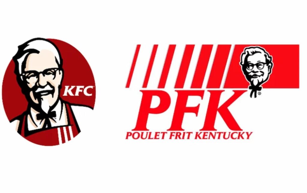 KFC ou PFK? Marcas que mudam de nome em diferentes países