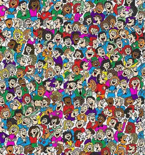 Você consegue encontrar o macaco nesta imagem?