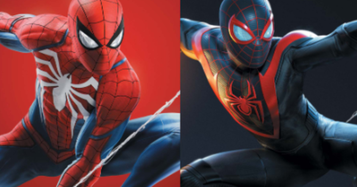 Peter e Miles em 'Marvel's Spider-Man 2'.