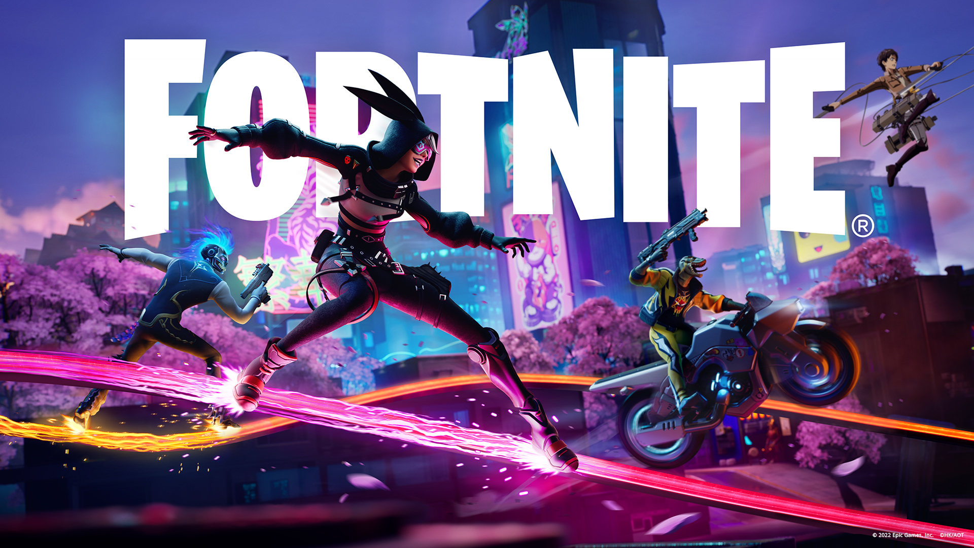 Partidas do Fortnite.