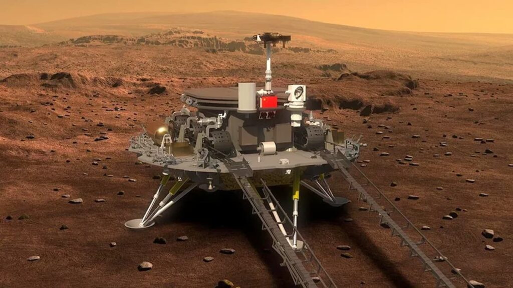 Missão espacial chinesa revela novas pistas sobre água em Marte