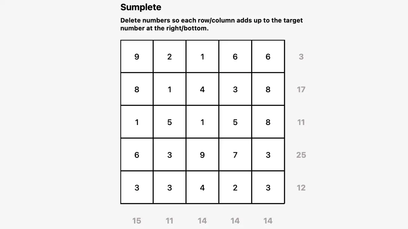 Conheça o Sumplete, jogo baseado no Sudoku criado pelo ChatGPT