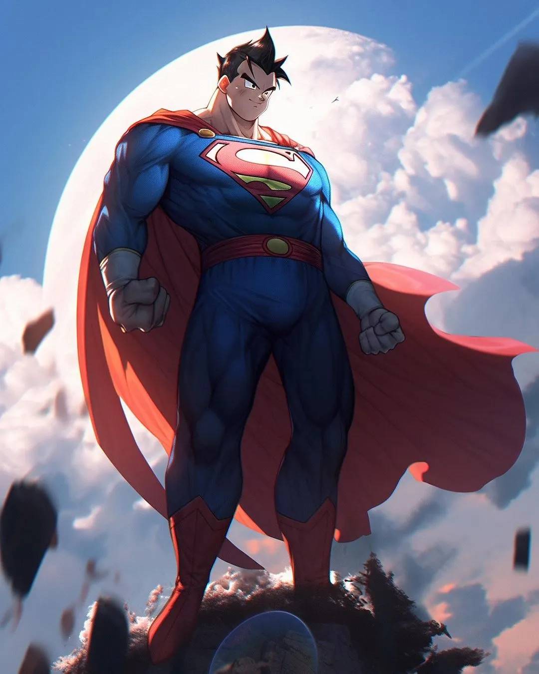 Superman vira personagem icônico de Dragon Ball Z