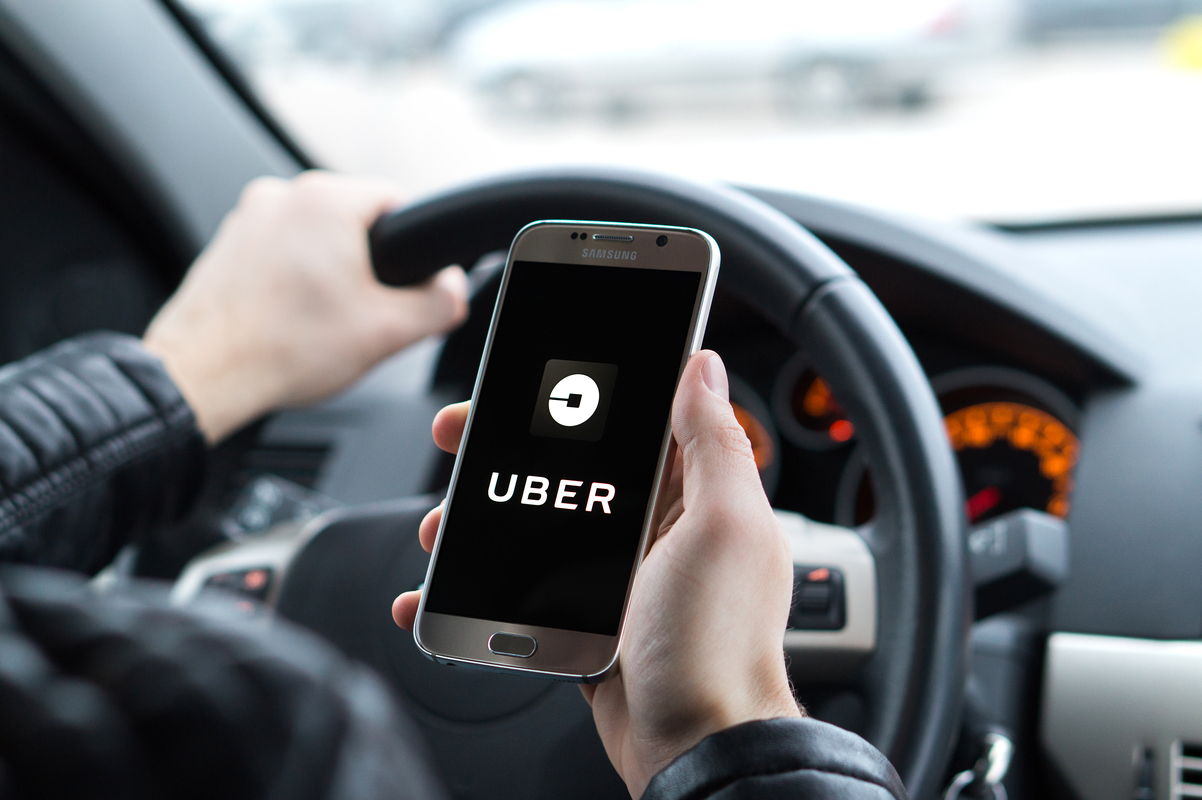 The Uber driver charges extra for air and CHOCA service