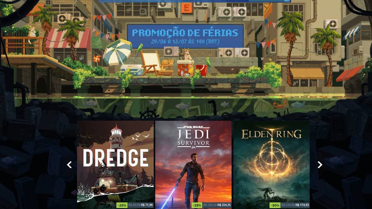 Steam libera seis novos jogos grátis! Conheça e resgate agora