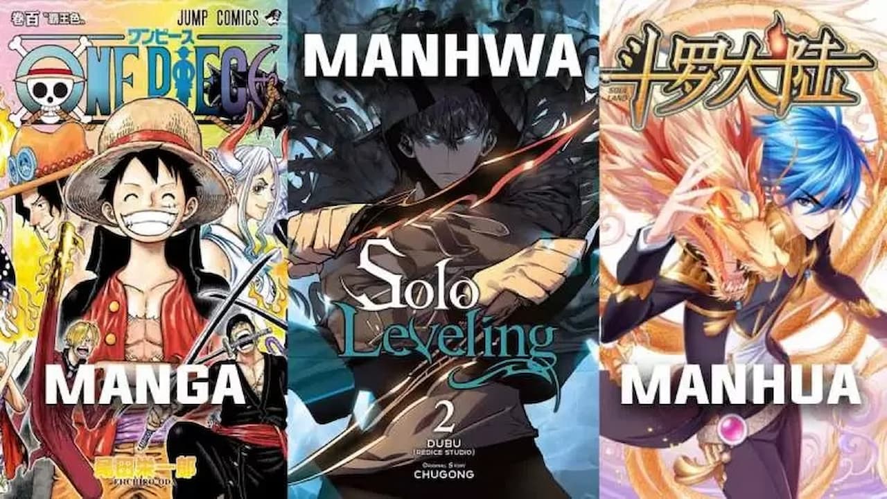 As diferenças entre mangá, manhua e manhwa - Jovem Nerd