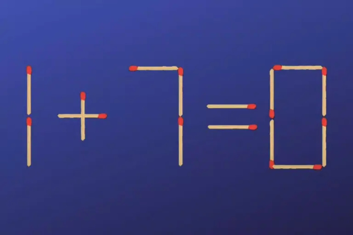 6+4=4 Mova apenas 1 (um) palito para corrigir essa equação